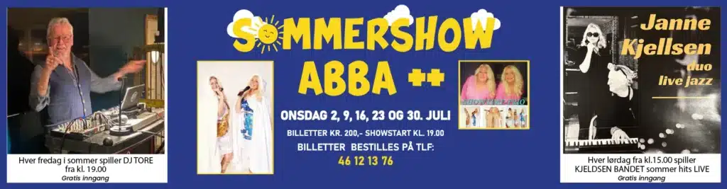 Bilde med arrangementer i Losenhagen for sommeren